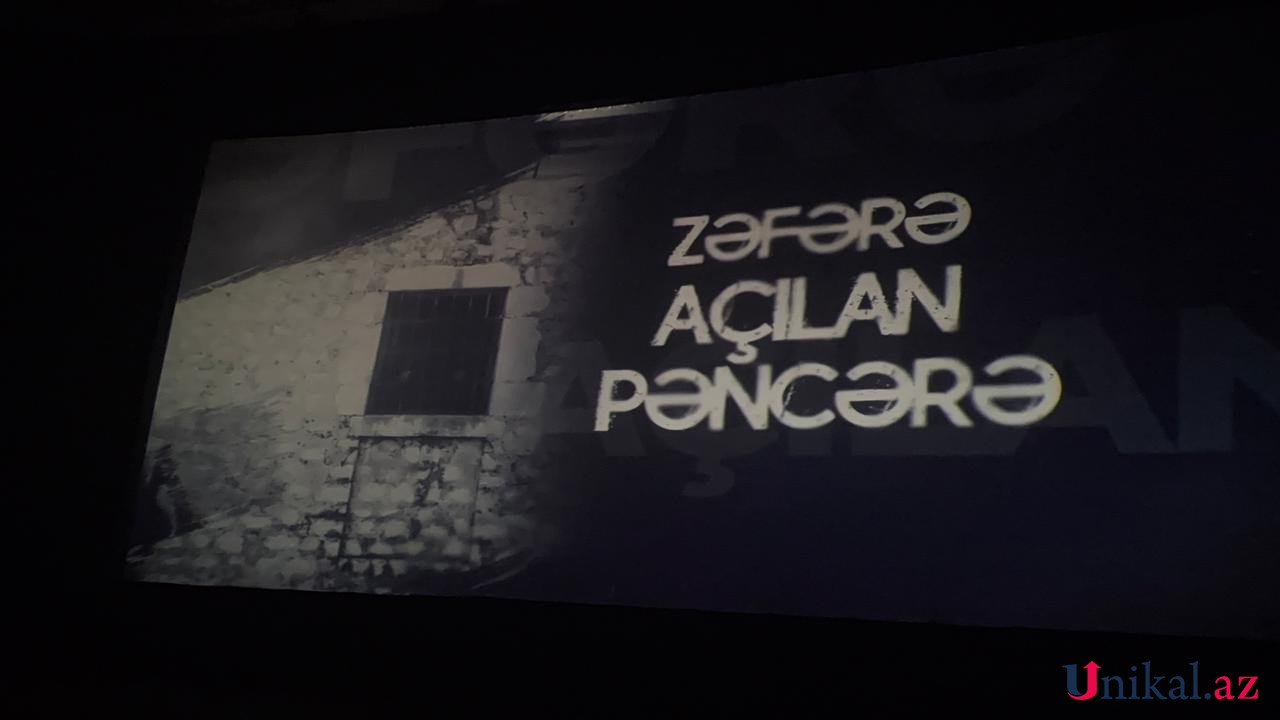 “Zəfərə açılan pəncərə” bədii-sənədli filminin təqdimatı keçirilib - FOTOLAR